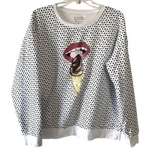 Vans x Kendra Dandy Graphic Polka Dot‎ Sweatshirt XL